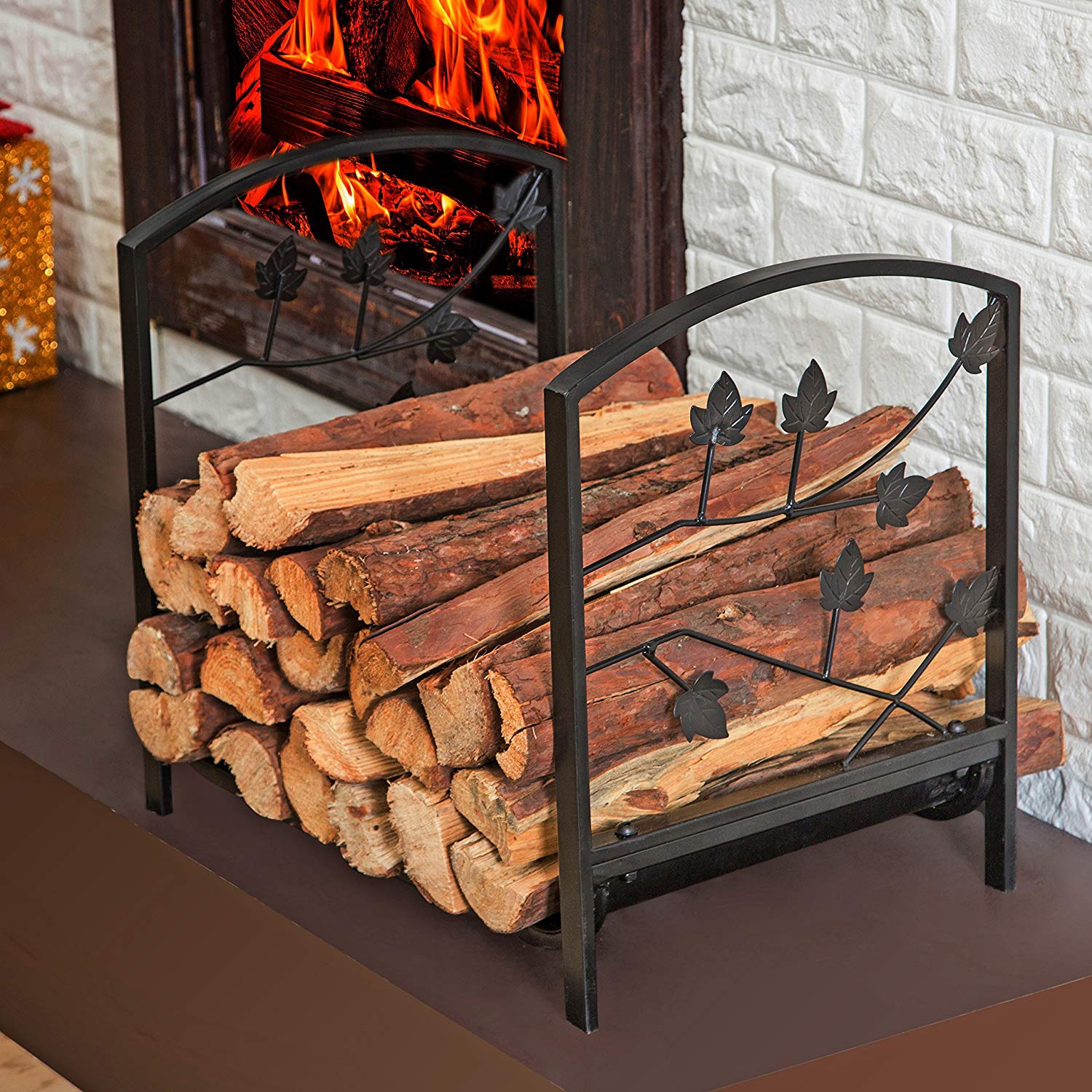 fa-tartó-kandalló-műszer-fém