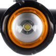 Kerékpár stop és fényszóró készlet, 2xCREE LED XM-L T6, 3/7 világítási mód, alumínium és műanyag, USB töltés, 7,5x8,5x9,5 cm, Trizand