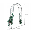 Kerti fém boltív /pergola 110x39x230 cm