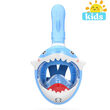 Cápa snorkeling maszk gyerekeknek, kék cápa modell