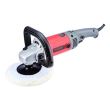 WORCRAFT Sarokcsiszoló polírozáshoz állítható sebességgel, 180 mm, 1400 W