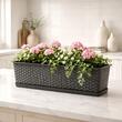 Set 4 jardiniere 68.5 x 17.3 x 15 cm, maro, Ratolla case P (ISR700P-440U-S4)