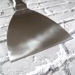 Rozsdamentes acél spatula, fém nyél, 50 mm, Olejnik