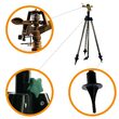 STREND PRO sprinkler, Pulzáló, horganyzott, teleszkópos állvánnyal, 550-905 mm