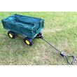 Kerti kocsi, szállító, Chomik, metál, zöld, max 300 kg, 102x52x57 cm
