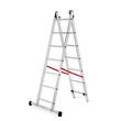 Alumínium létra, Master, 2 szekciós, 7 lépcsős, max 150 kg, 2-3,14 m