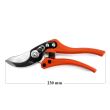 Metszőolló 230 mm, bypas, kovácsolt