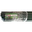 Set 25 suporti/araci pentru plante, rosii, metal + PVC, verde, 2x180 cm (211770SP)