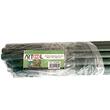 Set 20 suporti/araci pentru plante, rosii, metal + PVC, verde, 1.1x150 cm (211784SP)
