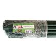 Set 20 suporti/araci pentru plante, rosii, metal + PVC, verde, 1.1x180 cm (211789SP)