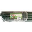 Set 20 suporti/araci pentru plante, rosii, metal + PVC, verde, 1.6x150 cm (211884SP)
