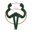 Bilincsek / kapcsok, kötve, rögzítés, tartó, növény, műanyag, készlet 20 db, 60 mm, Strend Pro