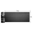 STREND PRO Árnyékoló háló, HDPE, 230 g / m², 95% árnyékolás, 10x2 m, antracit