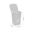 Artool Három Szemetes Tartály, Kosár, Szelektív újrahasznosítás, 50 l x 3