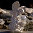 Napelemes kerti/erkélyi angyal 15x12x22 cm