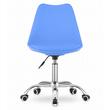 Irodai szék, Artool, Alba, forgó, PP, kék, 48,5x56,5x91,5 cm