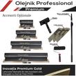 Gletiera profesionala Olejnik ERGOPLANE, Premium Gold, aluminiu,  400x0.3mm (1239400G3PG)