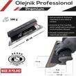 Gletiera profesionala Olejnik ERGOPLANE, Premium Silver, aluminiu,  400x0.4mm (1239400G4PS)