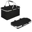 Piknikzsák/kosár, hőszigetelő, Springos, fekete, 47x28x40 cm