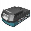 Set compresor cu 2 acumulatori 18v si incarcator dublu (6 L) DEDRA - SAS+ALL (151078)