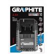 Graphite Akkumulátortöltő, 18 V Li-ion akkumulátorokhoz