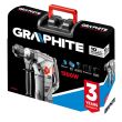 Graphite 58G862 Fúrókalapács, vésőfunkcióval, 1500W, koffer