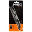 Neo Tools Kés, 16,7 cm, acél, tok