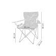 Strend Pro ARNOLD Oxford 600D kemping összecsukható szék, 85x50x85 cm, max 120 kg