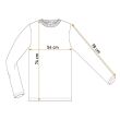 Neo Raglan Hosszú Ujjú Póló, Prémium Modell, L/52-es Méret