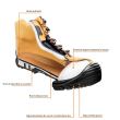 NEO munkavédelmi bakancs, kompozit védelem, nubukbőr, talpbetét, 40-es méret