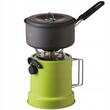 Kemping tűzhely, hordozható, Meva, 2 az 1-ben, fűtés, egy égő, piezo-elektromos gyújtás