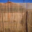 Természetes bambusz kerítés / paraván, 3x2 m