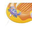 Barca gonflabila, portocaliu/albastru, 119x79 cm, Bestway (8050213)#34009