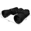 Vadásztávcső, 10x-es nagyítás, 56/1000 m, házzal, fekete, 20x17x6,5 cm, Isotrade