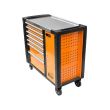 Mobil szerszámos szekrény, 7 fiók + oldalajtó hely, 970x927x465 mm, RICHMANN EXCLUSIVE