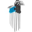 Extra hosszú torx kulcsok, T10 - T50, (9 db-os készlet), RICHMANN