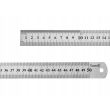 Drel Acél vonalzó, 500 mm, Ezüst