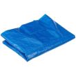 Medencevédő szőnyeg, támaszték, PVC, kék, 396x396 cm, Bestway