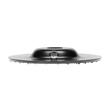 Disc circular slefuit, modelat, raspel, pentru lemn, plastic, 125x22.2 mm, Dedra (F692001)M