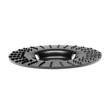 Disc circular slefuit, modelat, raspel, pentru lemn, plastic, 125x22.2 mm, Dedra (F692001)M