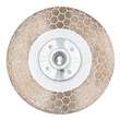 2 az 1-ben gyémánt tárcsa, kerámialapok, nedves és száraz vágás, köszörülés, M14, 125x25x1,6 mm, Richmann Exclusive