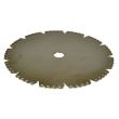 Szegmentált gyémánt tárcsa, beton, nedves és száraz vágás, 180 mm, Dedra