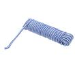 PP kötél, fonott, fehér és kék, 8 mm, 10 m, Breckner Németország