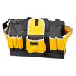 Szerszámtáska, hordszíjjal, textil, max 20 kg, 44x25x24 cm, Strend Pro