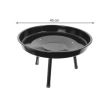 Kerti grill, függesztett, körgrill, állvánnyal 152 cm, 46 cm, Kaminer