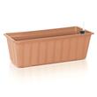 Jardiniera pentru flori cu sistem irigatie, maro,(set 2buc) 11 L, 60x18x14 cm (IS6CAN-R624-S2)