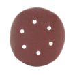 5 db-os csiszolóanyag készlet / csiszolópapír lyukakkal, P100, 150 mm, Germa Flex