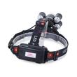 Fejlámpa akkumulátorral, taktikai, Bailong, 1 x LED CREE XM-L T6, 4 x LED XP-E, ZOOM, állítható szög, IPX4, 400 m