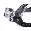 Fejlámpa akkumulátorral, taktikai, Bailong, 1 x LED CREE XM-L T6, 4 x LED XP-E, ZOOM, állítható szög, IPX4, 400 m