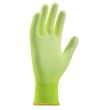 Foszforzöld BUCK kesztyű, poliészter / poliuretán, XL méret, Ardon